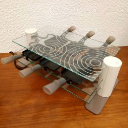 Appareil a raclette - lagrange avec 6 poelons