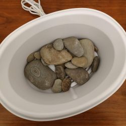 Chauffe-pierres - Massage par pierre chaude medisana