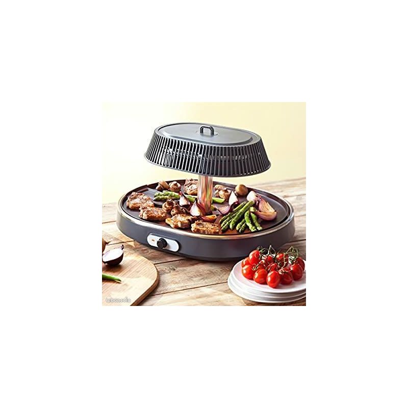 Plancha grill / salamandre de table, sans fumée, sans mauvaise odeur