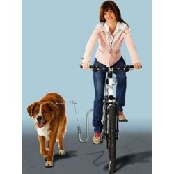 Support métallique pour faire du vélo avec votre chien (marque kleinmetall)