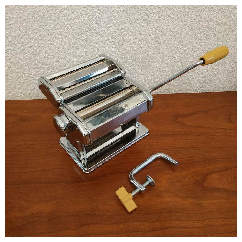 1- Machine à pate Marcato 150 multipast avec accessoires (pour raviolis, spaghettis, tagliatelles)
