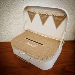 Tirelire personnalisée : la valise