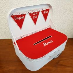 Tirelire personnalisée : la valise