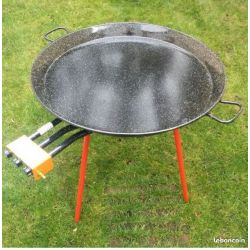 Location Réchaud gaz avec plat 80 cm (pour paella, couscous, tartiflette...)