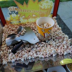 Location machine a pop corn