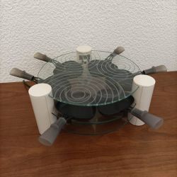 Appareil à raclette - lagrange avec 6 poelons