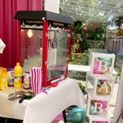 Location machine a pop corn