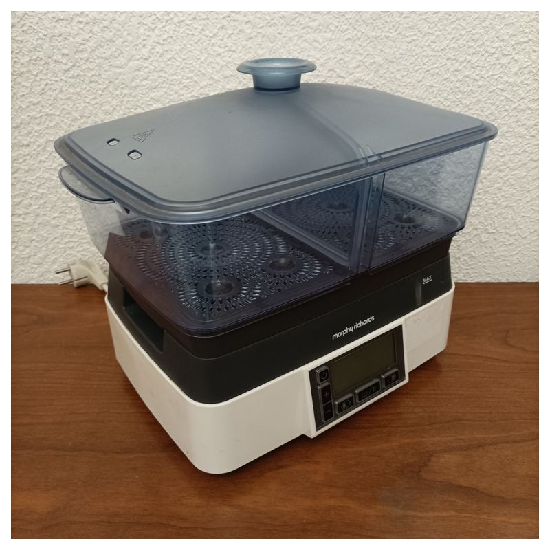 cuiseur vapeur 2 zones Morphy richards compact Cuit-Vapeur Intellisteam