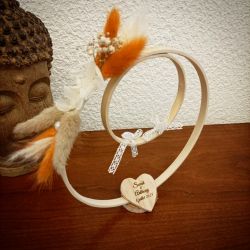 Porte-alliances original en bois : les cerceaux