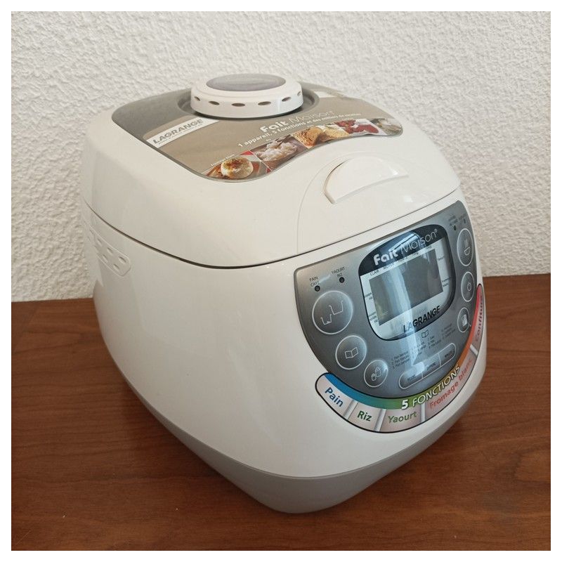 Robot multifonction lagrange ( machine à pain, cuiseur à riz, fromagère, confiturier, yaourtière)