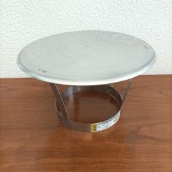 Chapeau pare-pluie Poujoulat cpp200 Inox. 200 mm pour Tubage flexible