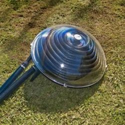 Chauffage pour piscine / dome solaire gré