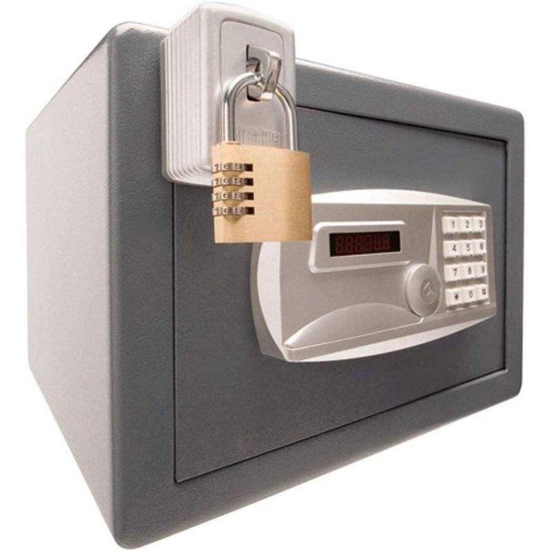 Verrou / Cadenas pour securiser le coffre-fort d'un hotel / Milockie