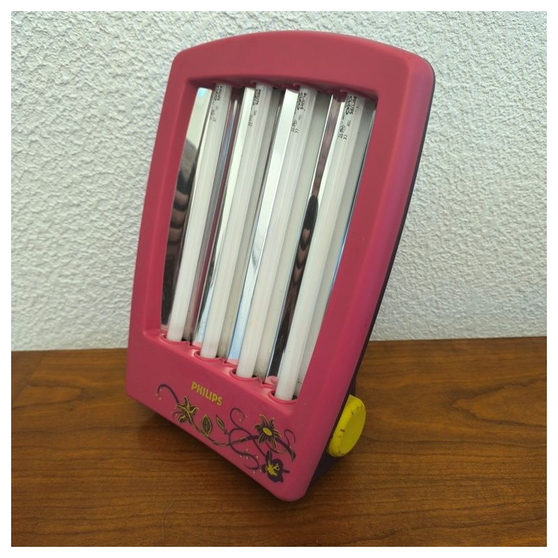 Solarium facial philips 4 tubes / lampe à bronzer uv