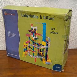 Labirynthe a billes XXL (222 pieces) avec 2 ascenseurs neuf (Eveil et Jeux)