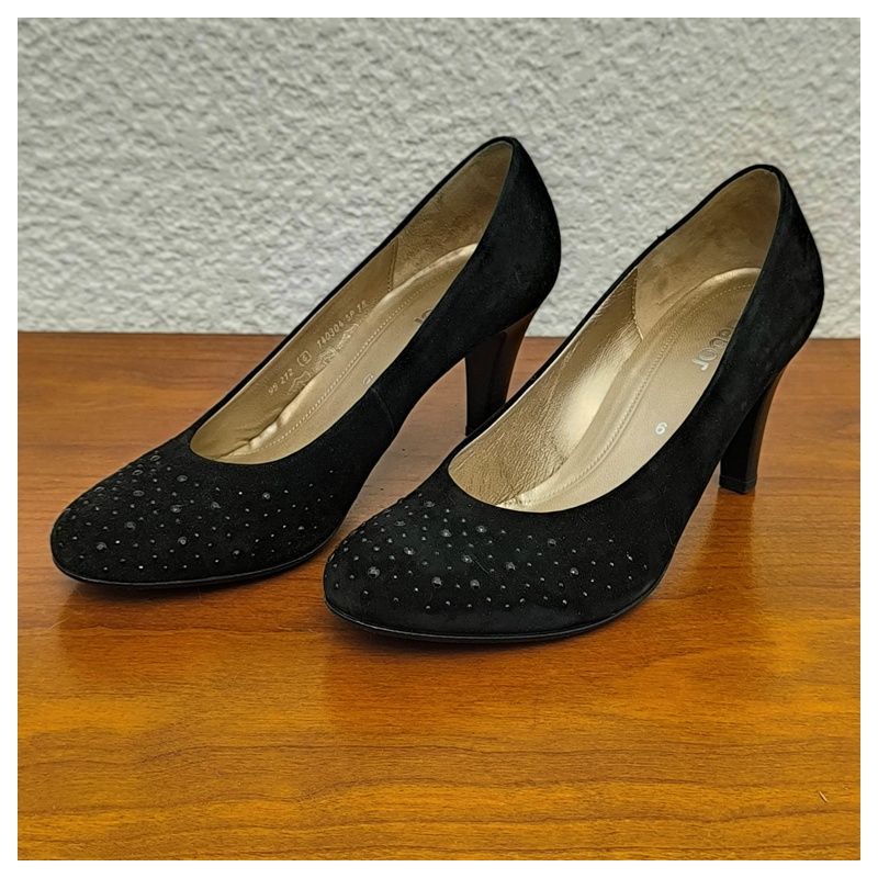 Chaussures femme gabor à talon noires taille 6 pointure 39