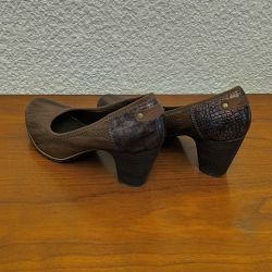 Chaussures escarpin femme talon saint oliver en cuir pointure 40
