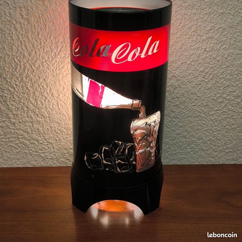 lampe publicitaire Coca-Cola année 80