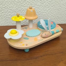 Table d activités musicales neuve en bois janod