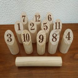  Location jeux en bois (jeu de quilles nordique molkki) sur dunkerque