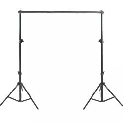 Location sur Dunkerque d'un stand / support pour toile de fond pour photobooth