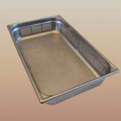 location bac gastronome perforé FORMAT GN 1 / 1 (profondeur reduite 10 cm 15 cm)