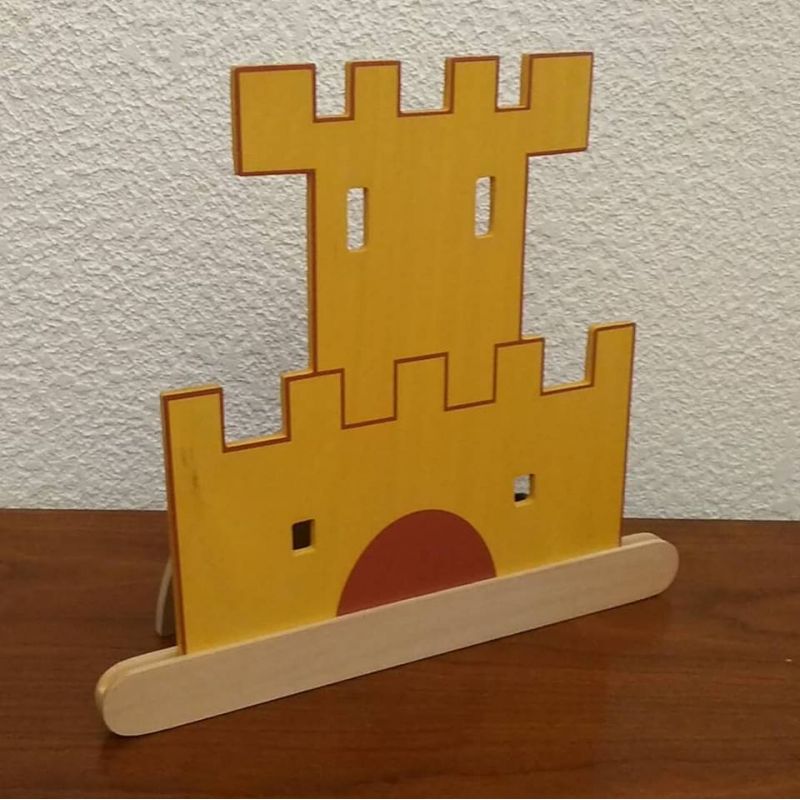 lampe de chevet pour enfant : le chateau fort