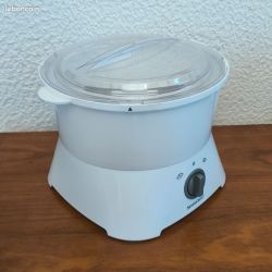 éplucheur 2 en 1 : pour pommes de terre, oignons, carottes avec un panier essoreuse à salade