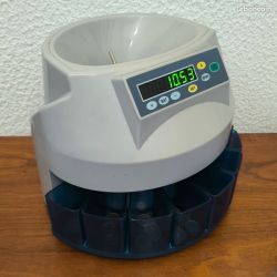 Trieur / compteur de pieces gros debit en euros safescan