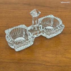 Sel et poivre sur tige en verre enrichi en manganese