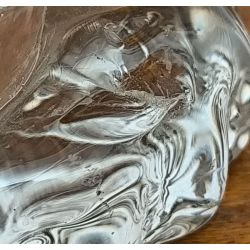 Poisson en verre enrichi en manganèse (murano ?)