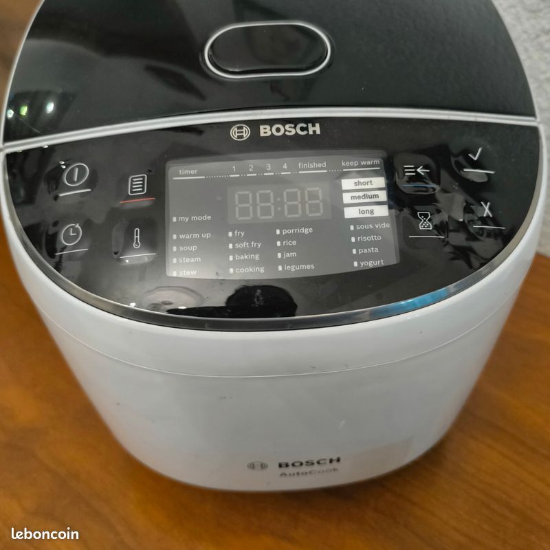 Multicuiseur vapeur autocook bosh