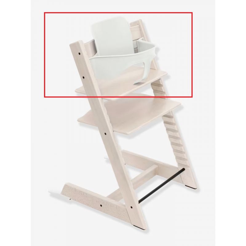 Siege bébé pour chaise haute Stokke Tripp Trapp Baby Set (coloris blanc)