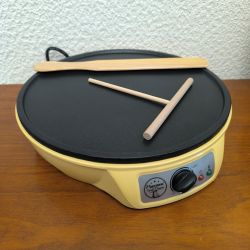Crepiere electrique avec thermostat