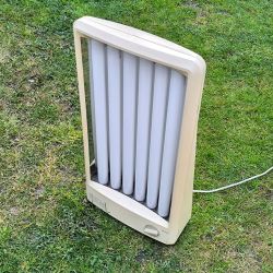 Solarium XXL 6 tubes - 80 cm pour tete et buste - Philips