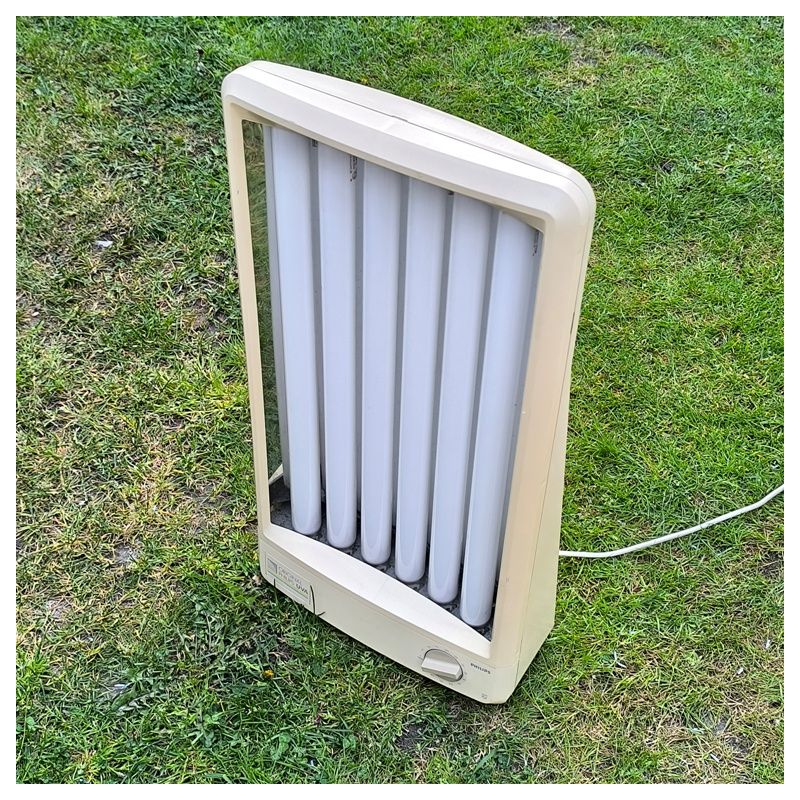 Solarium XXL 6 tubes - 80 cm pour tete et buste - Philips