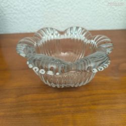 Coupelle vide poche retro verre enrichi en manganèse