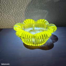 Coupelle vide poche retro verre enrichi en manganèse