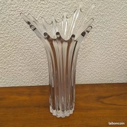 Vase ancien xxl environ 40 cm enrichi en manganese