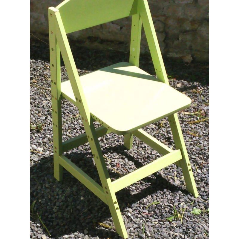 chaise haute évolutive en bois