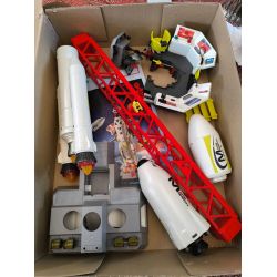 PLAYMOBIL 9488 Fusée avec plateforme de lancement- navette spaciale - Mission sur Mars - jouet de construction
