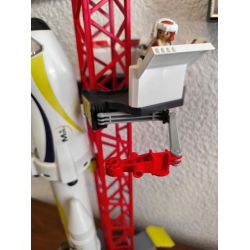 PLAYMOBIL 9488 Fusée avec plateforme de lancement- navette spaciale - Mission sur Mars - jouet de construction