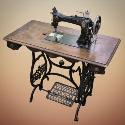 Location machine à coudre vintage sur Dunkerque / pour déco mariage rétro