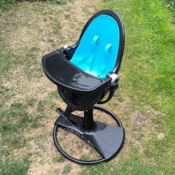Chaise haute bloom fresco black