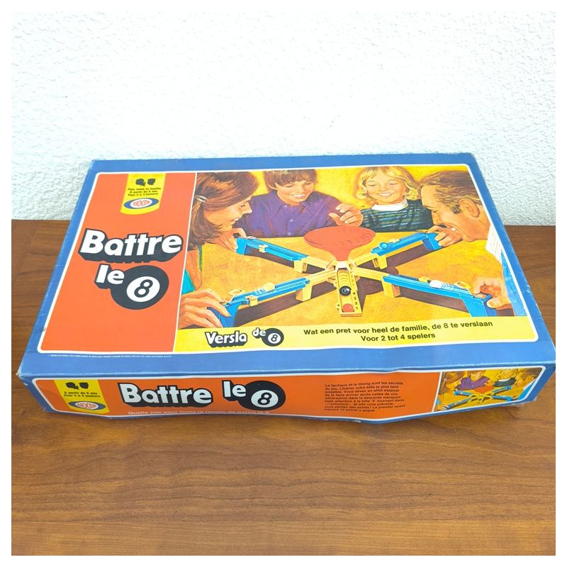 "Battre Le 8" Ancien Jeu de société Vintage Années 70' Complet - Marque: ARXON