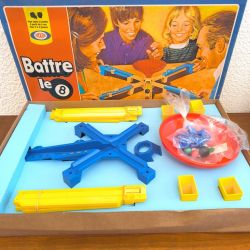 "Battre Le 8" Ancien Jeu de société Vintage Années 70' Complet - Marque: ARXON