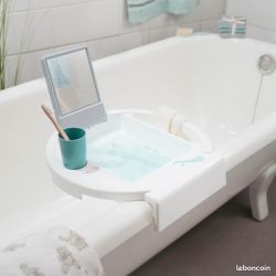 Lavabo pour enfants à fixer sur le bord de la baignoire