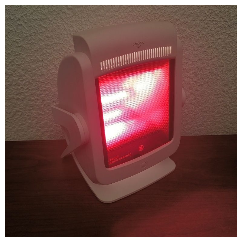 Lampe Infrarouge Panacea 200w - Infrarouge - Luminothérapie - Muscles et Articulations - Douleur, Stress, Fatigue & Insomnie