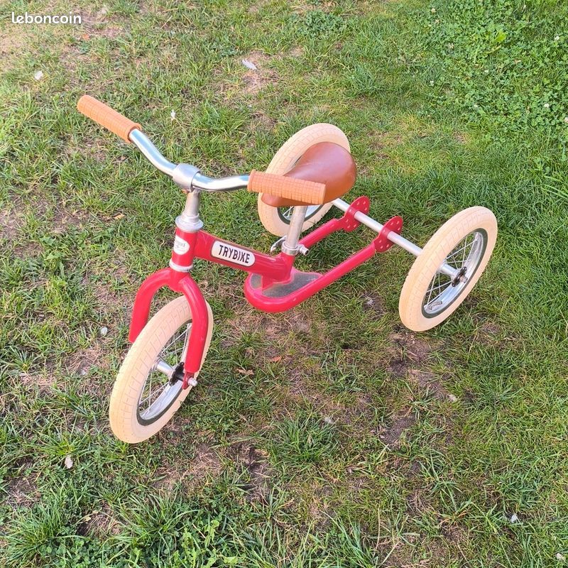 Trybike - tricycle rouge aspect vintage Tricycle - Vintage Rouge