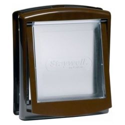Porte neuve pour animaux de compagnie Staywell® Original 2-Way de taille moyenne couleur chocolat / Chatiere